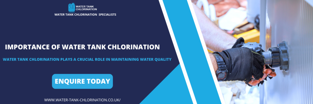 Importance of Water Tank Chlorination